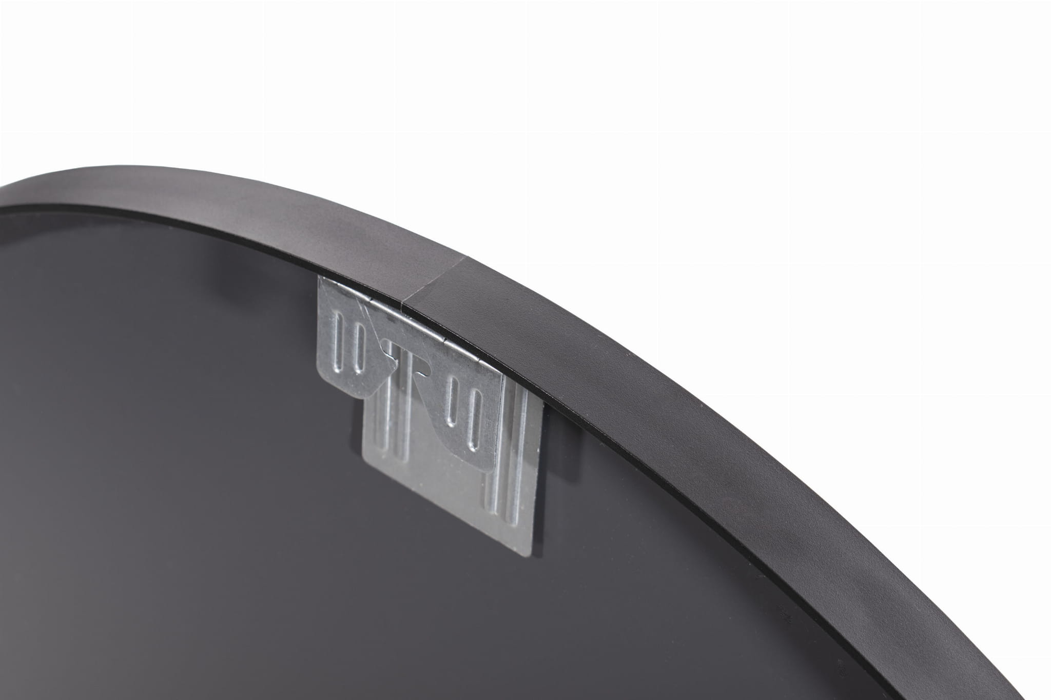 70 cm peili, mustat kehykset