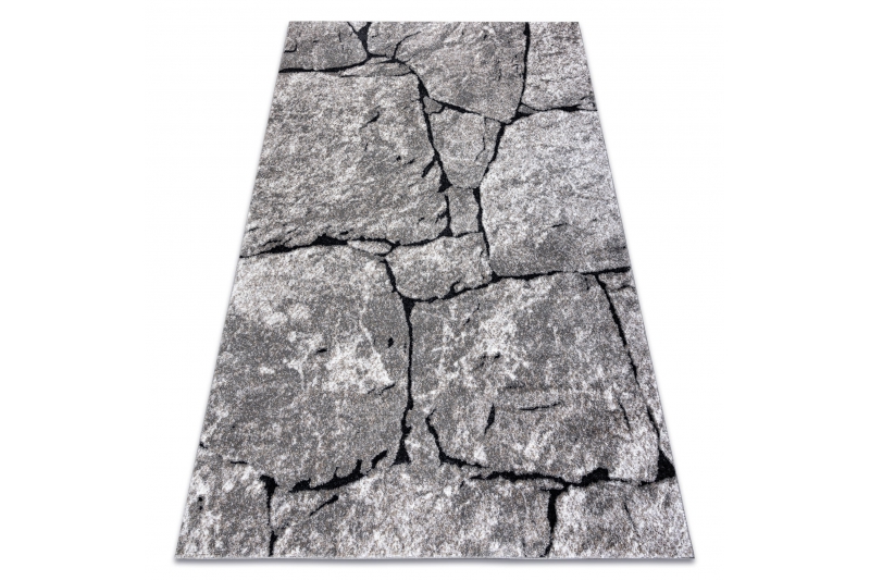 Matto moderni COZY 8985 Brick katukivet, kivi - harmaa 280x370 cm