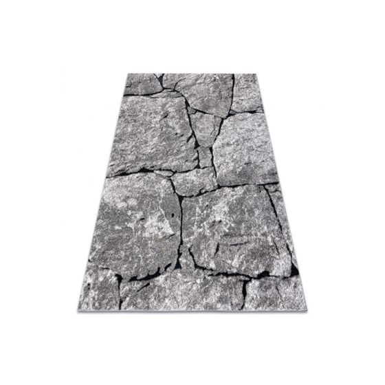 Matto moderni COZY 8985 Brick katukivet, kivi - harmaa 280x370 cm