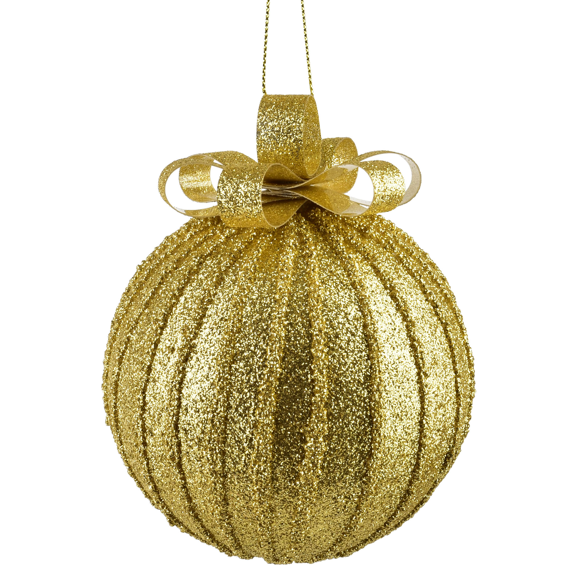 Joulupallo styroksi SANTA LILA 10cm koristeltu 1kpl