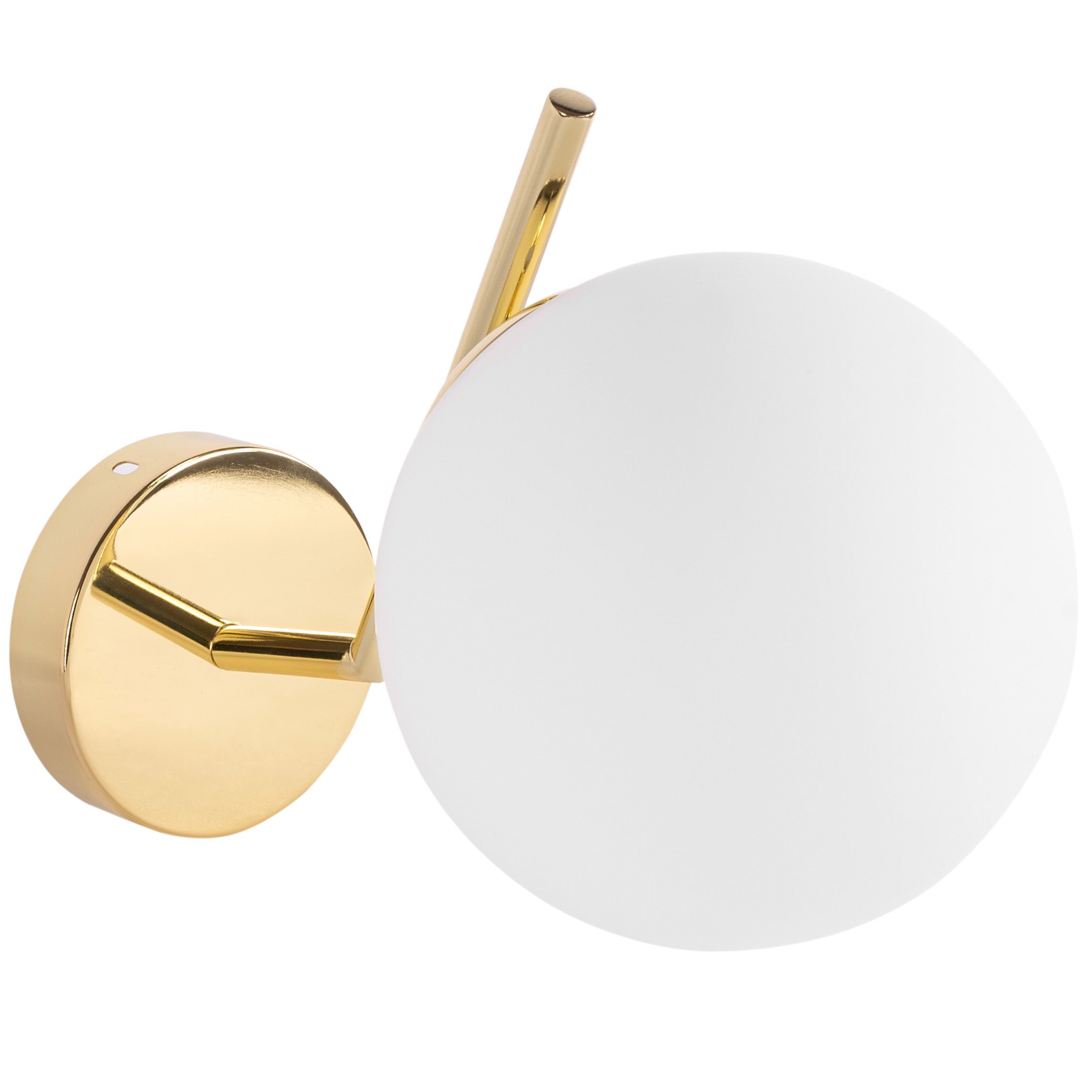 TOOLIGHT seinävalaisin G100-1W kultavalkoinen, 28,5x15x19cm