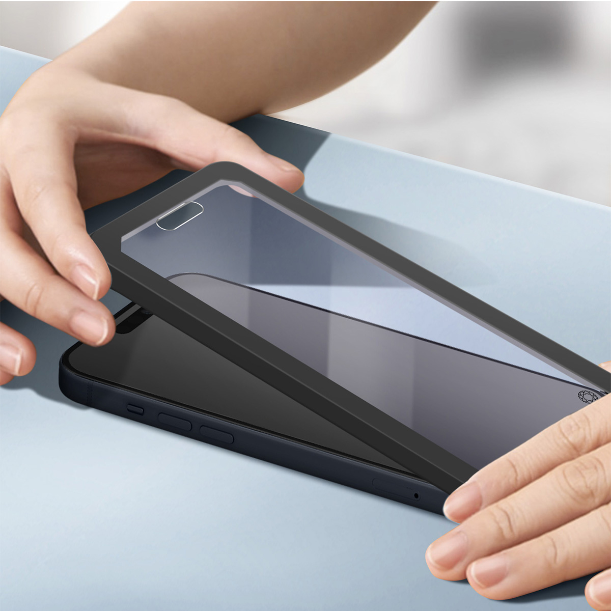 Näytönsuoja iPhone 15 Pro Max Lasia 2.5D Sinisen Valon Esto