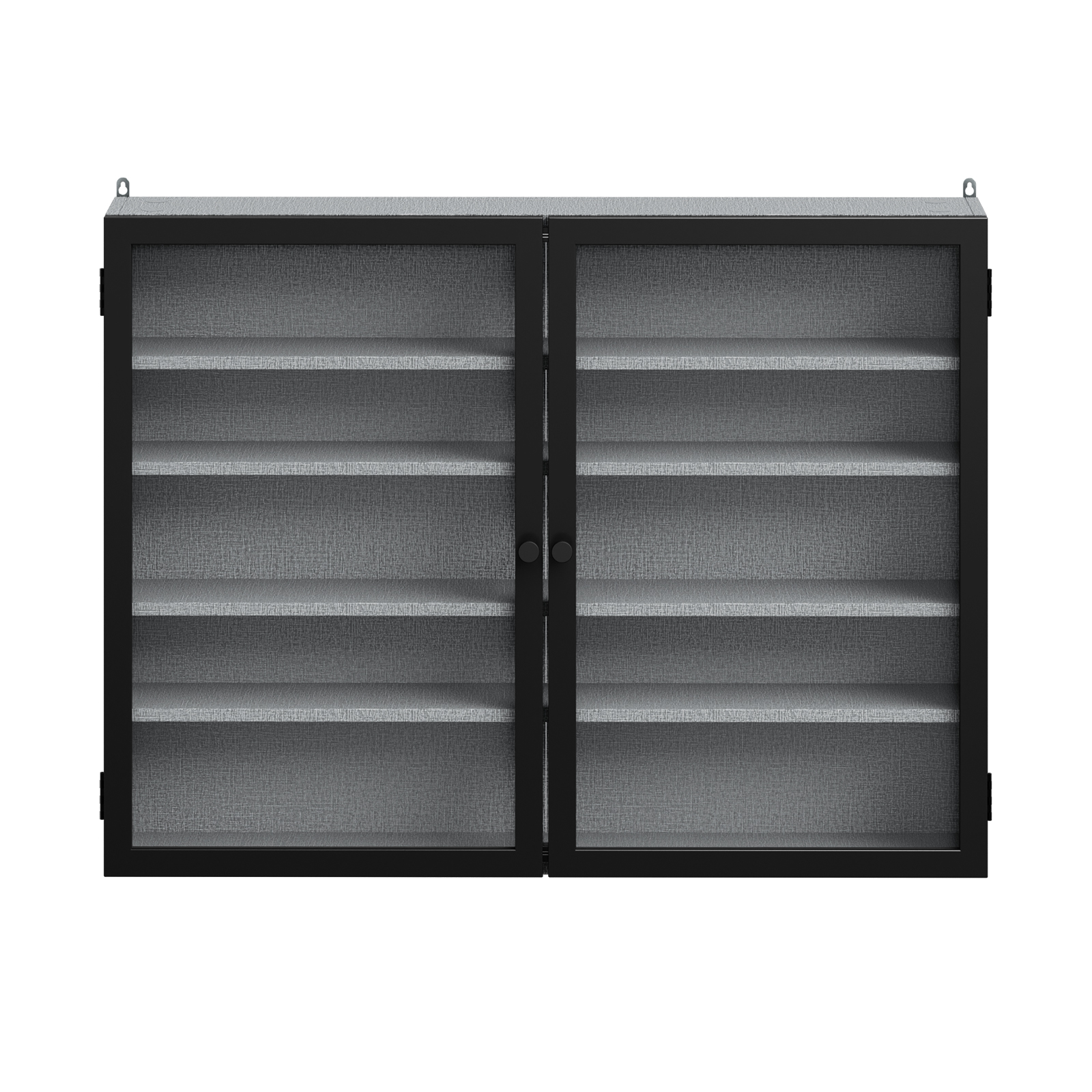 Seinäkaappi lasioveilla harmaa 80.0x12.2x60.0 cm FSB113-DG