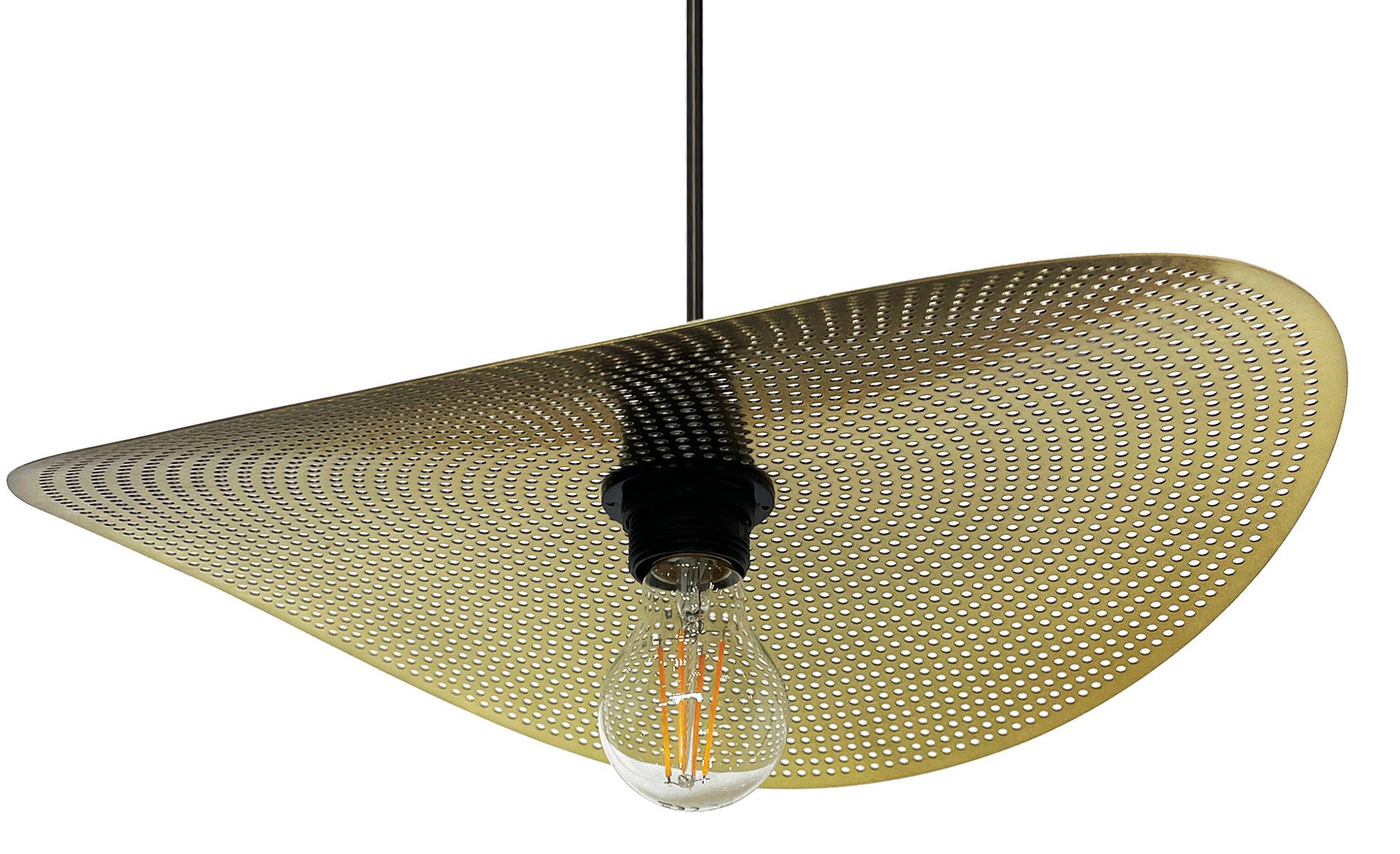 TOOLIGHT riippuvalaisin APP1470-1CP Musta-harjattu kulta, 40x38x10cm
