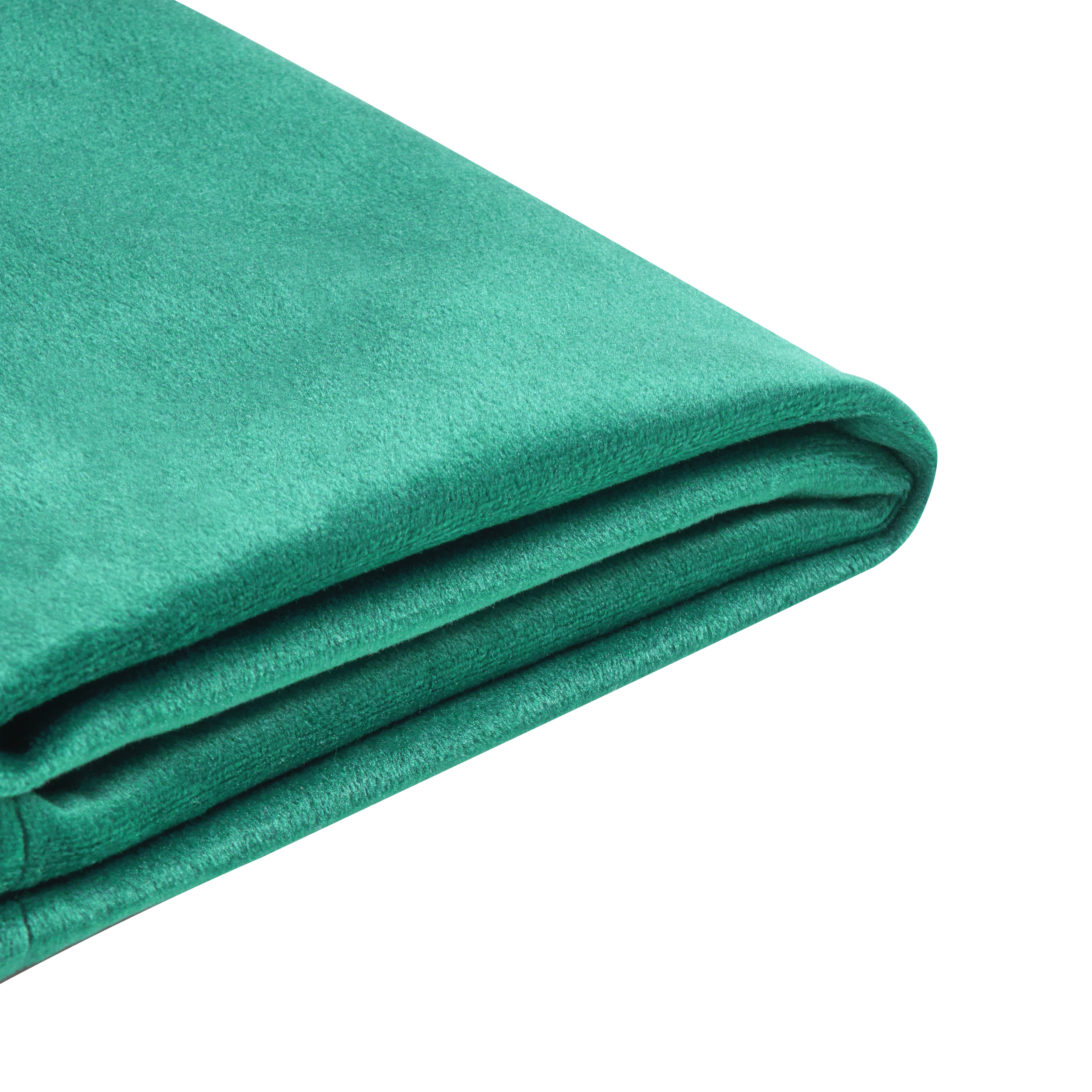 Sängynrungon päällinen Sametti FITOU 90 x 200 cm Tummanvihreä