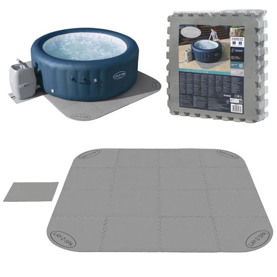 Vaahtomuovimatto kylpyläpalapeliin 50 x 50 cm 16 palaa Bestway 60334