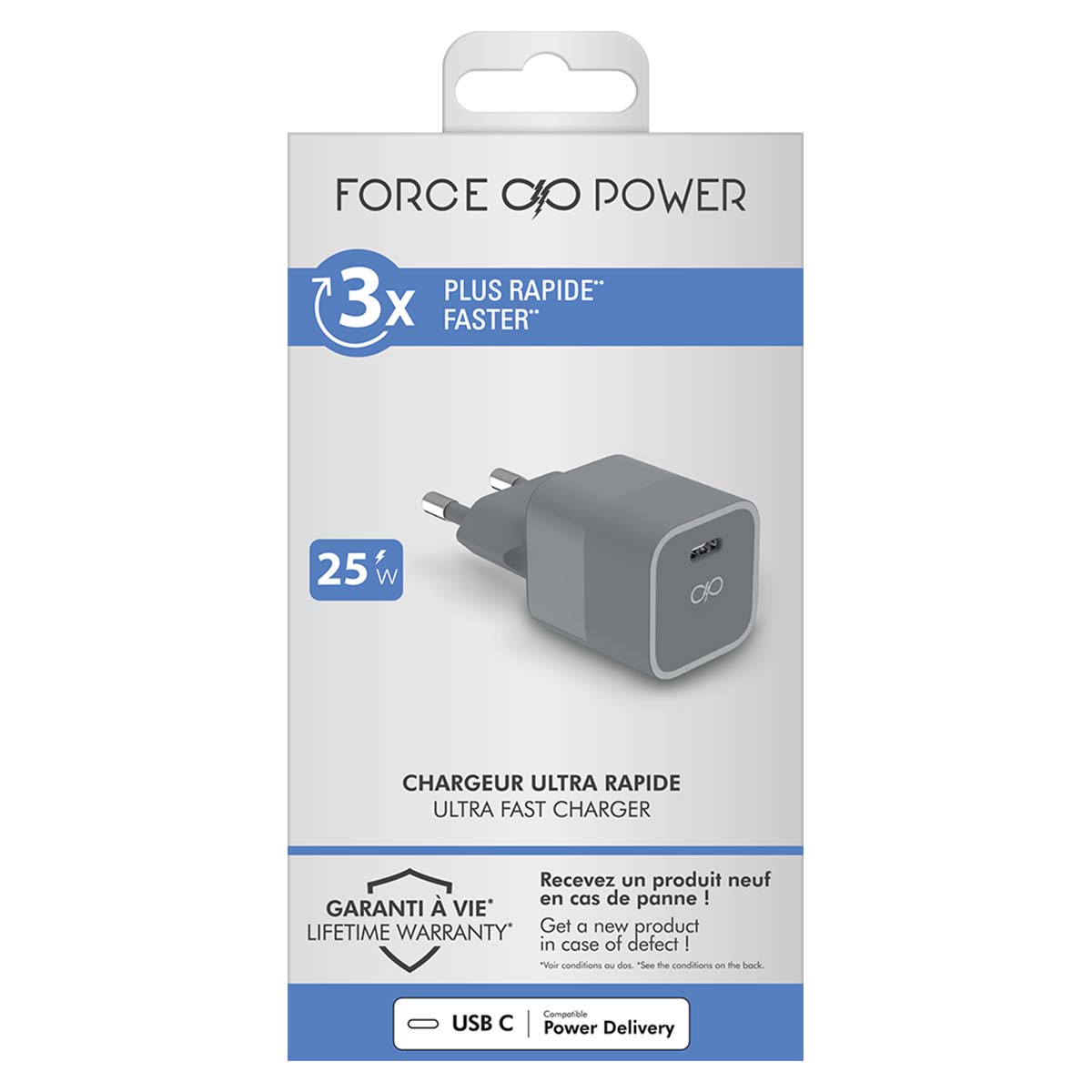 USB C PD 25W Power Delivery -verkkovirtalaturi