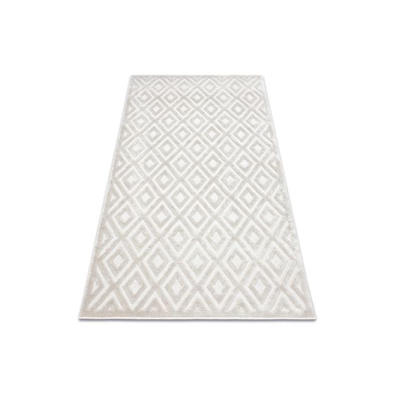 Matto SANTO STRING SIZAL 58365A timantteja, beige 120x170 cm