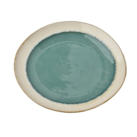 Jälkiruokalautanen keraaminen BASIC NATURE 22,5 cm luonnonväri 1 kpl