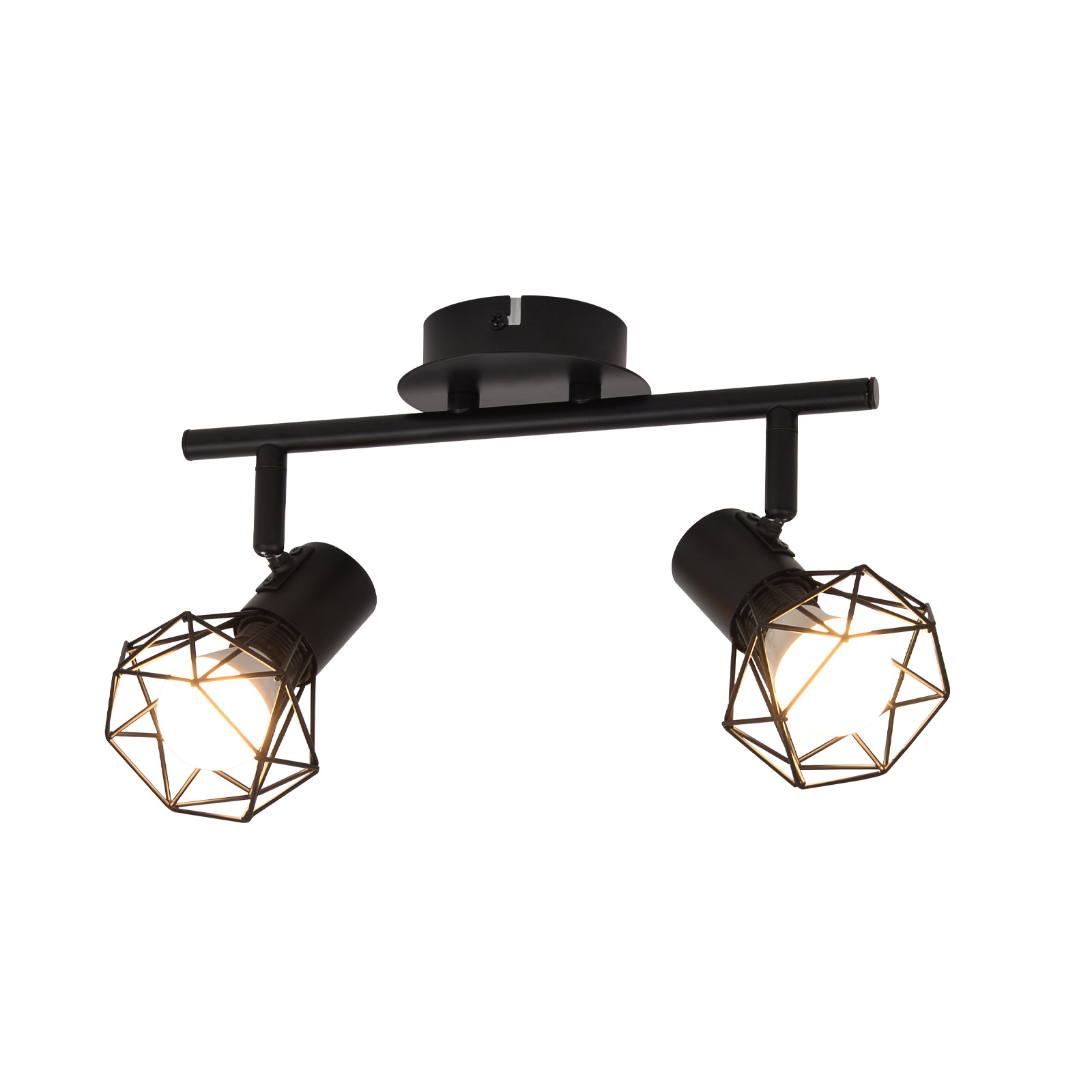 NETTLIFE 2 vintage mustaa E14 liekkikattokohvelinta 350° säädettävä teollinen retro eteiseen olohuoneeseen makuuhuoneeseen keittiöön ruokailutilaan