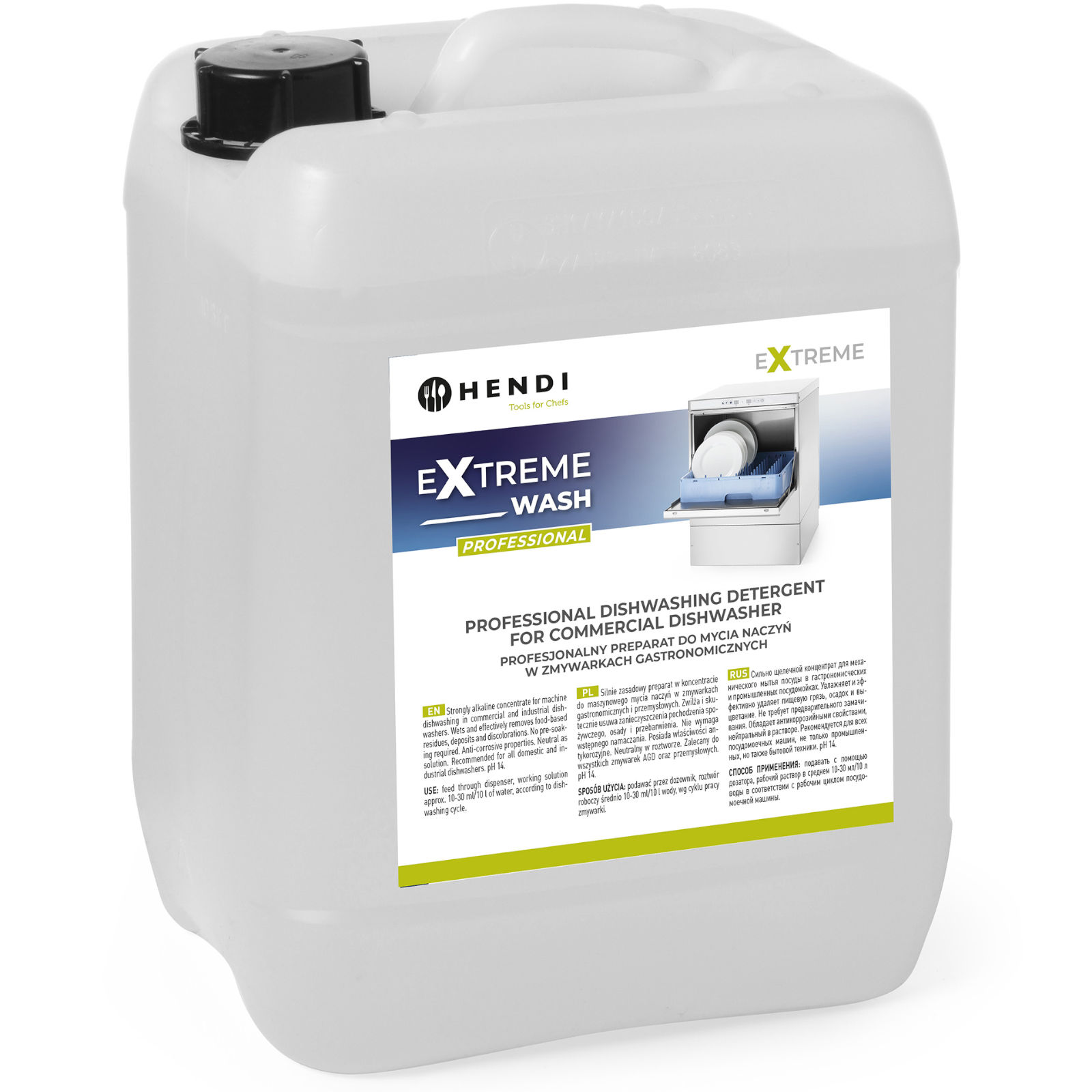 Astianpesukoneiden pesu- ja huuhteluneste, setti 10L + 5L