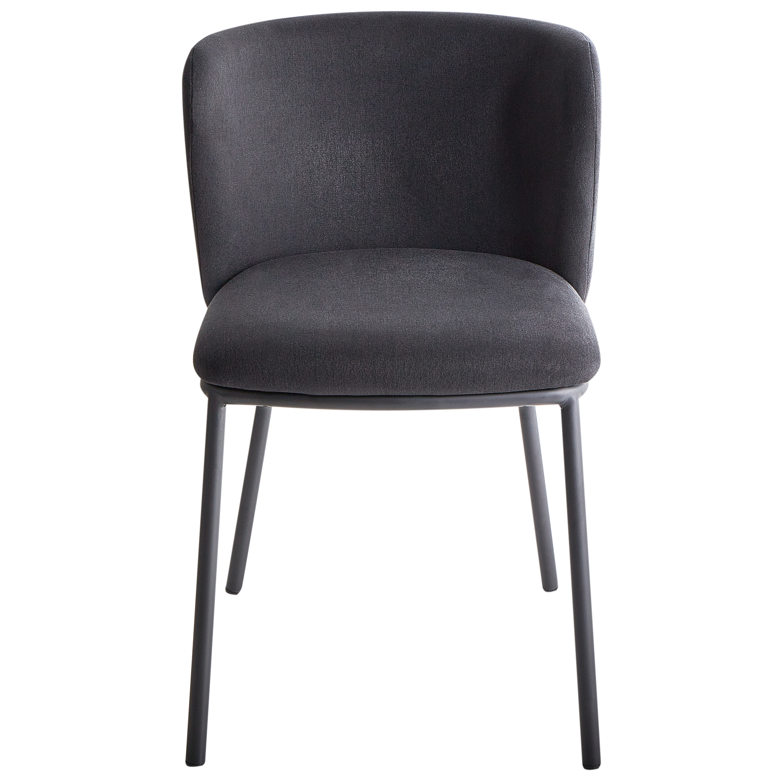 Ruokatuolisetti 2 kpl MINA kangas Musta