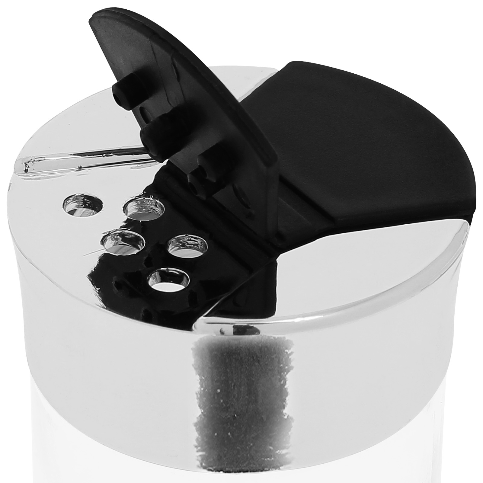 6 Purkin Setti 90ml Ruostumattomasta Teräksestä Valmistetulla Telineellä Mausteiden Säilytykseen