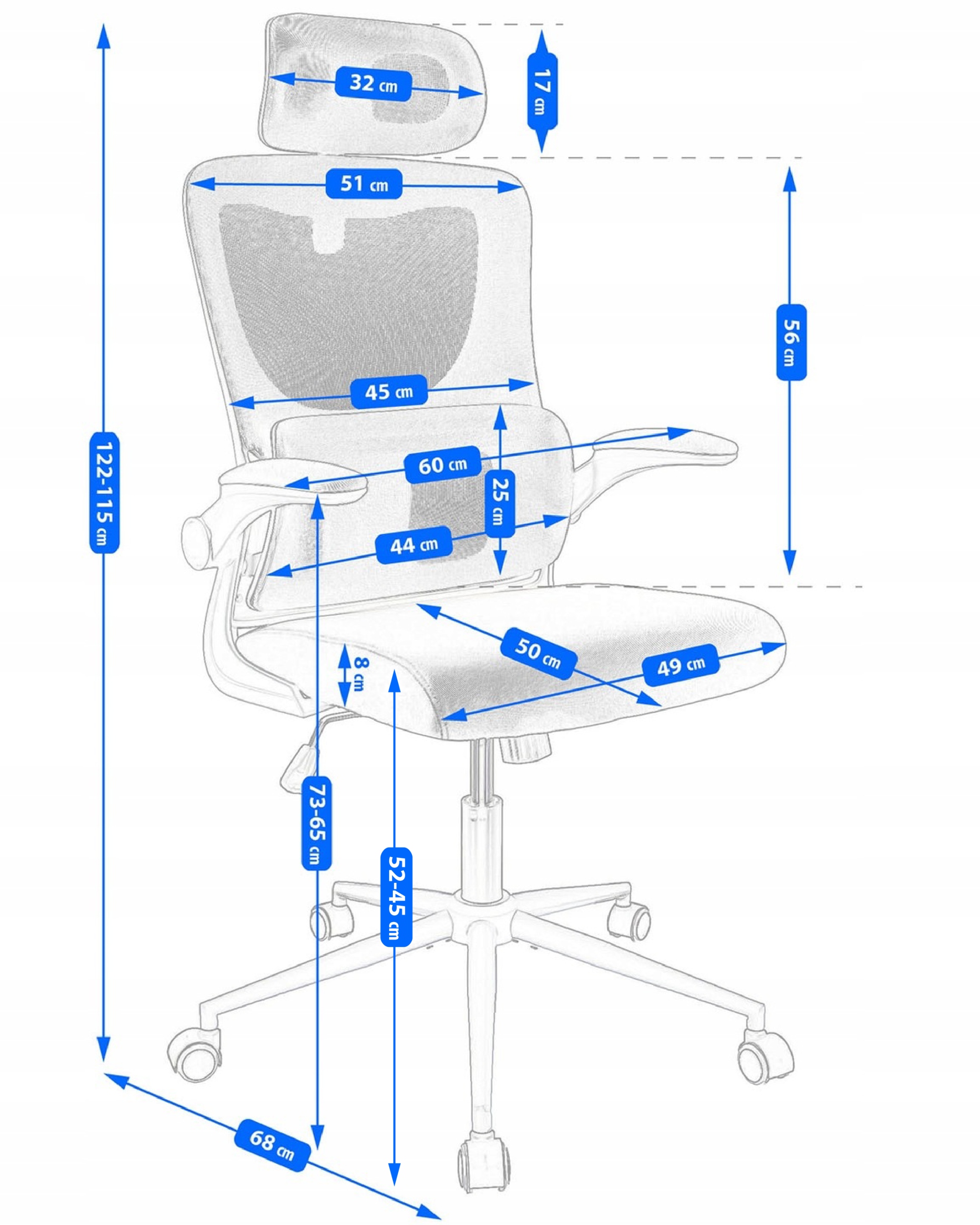 ZEO-nojatuoli harmaa