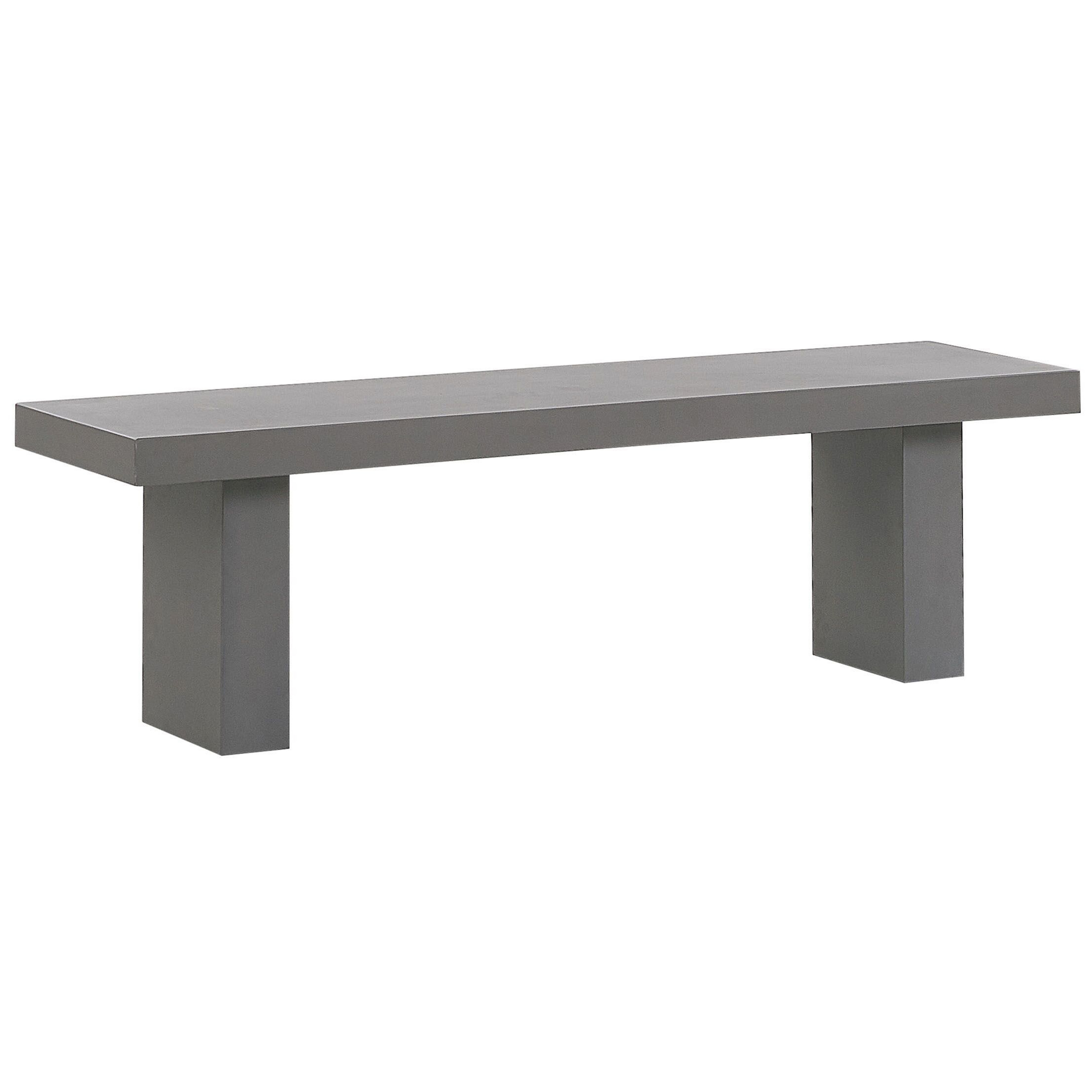 Puutarhapenkki TARANTO 150 cm Betoni Harmaa