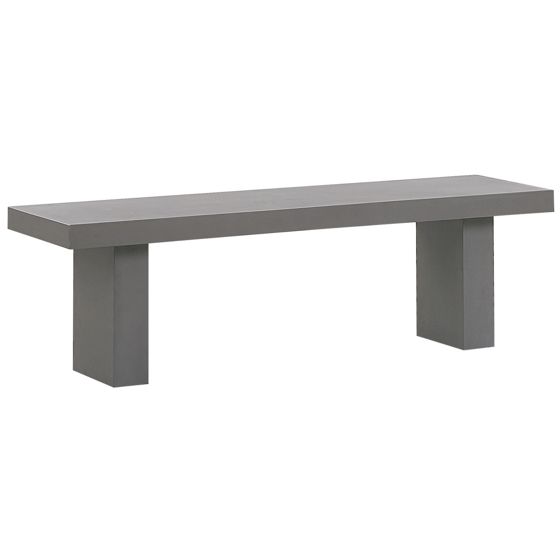Puutarhapenkki TARANTO 150 cm Betoni Harmaa