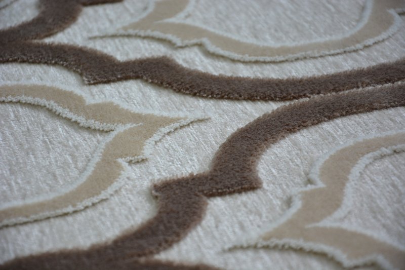 Matto AKRYYLI YAZZ 9717 tumma beige/vaalean beige 133x190 cm