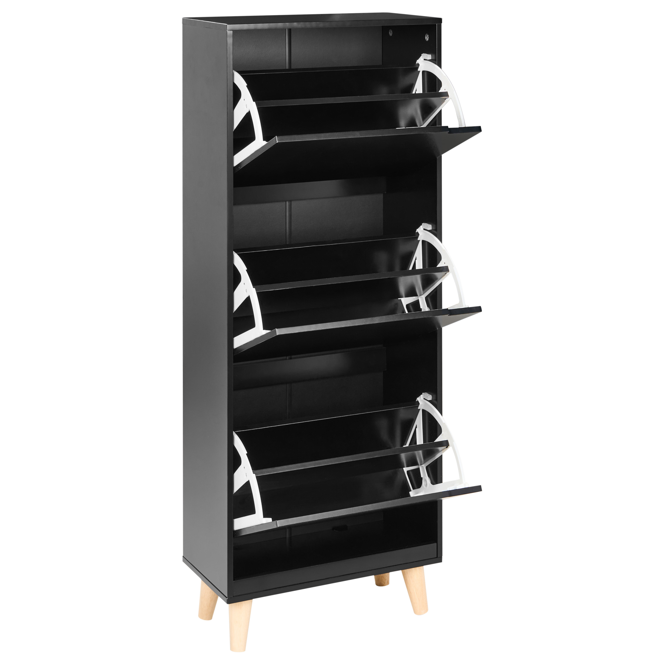 Kenkäkaappi NEIKA Musta