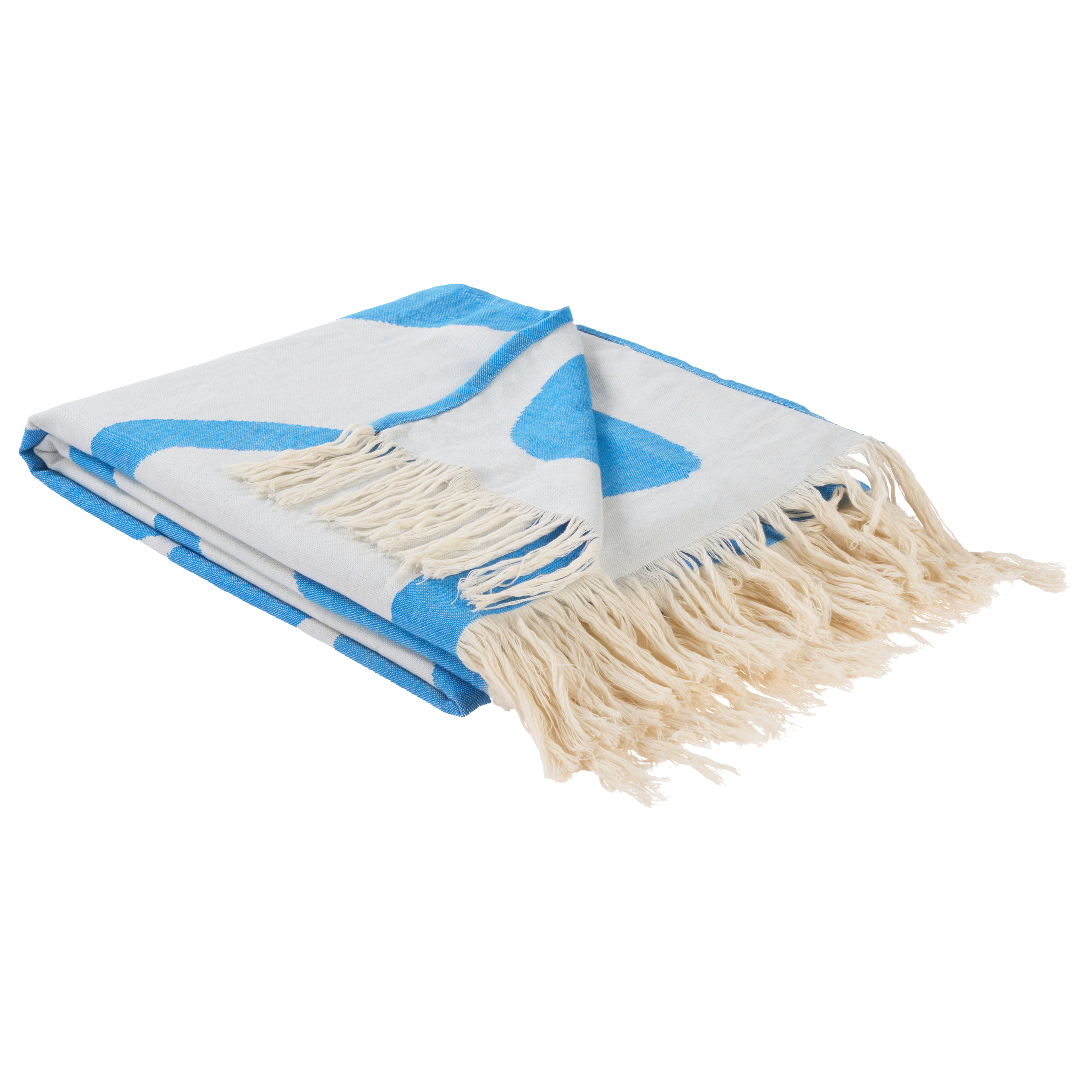 Torkkupeitto KIHUN kangas 130 x 170 cm Sininen