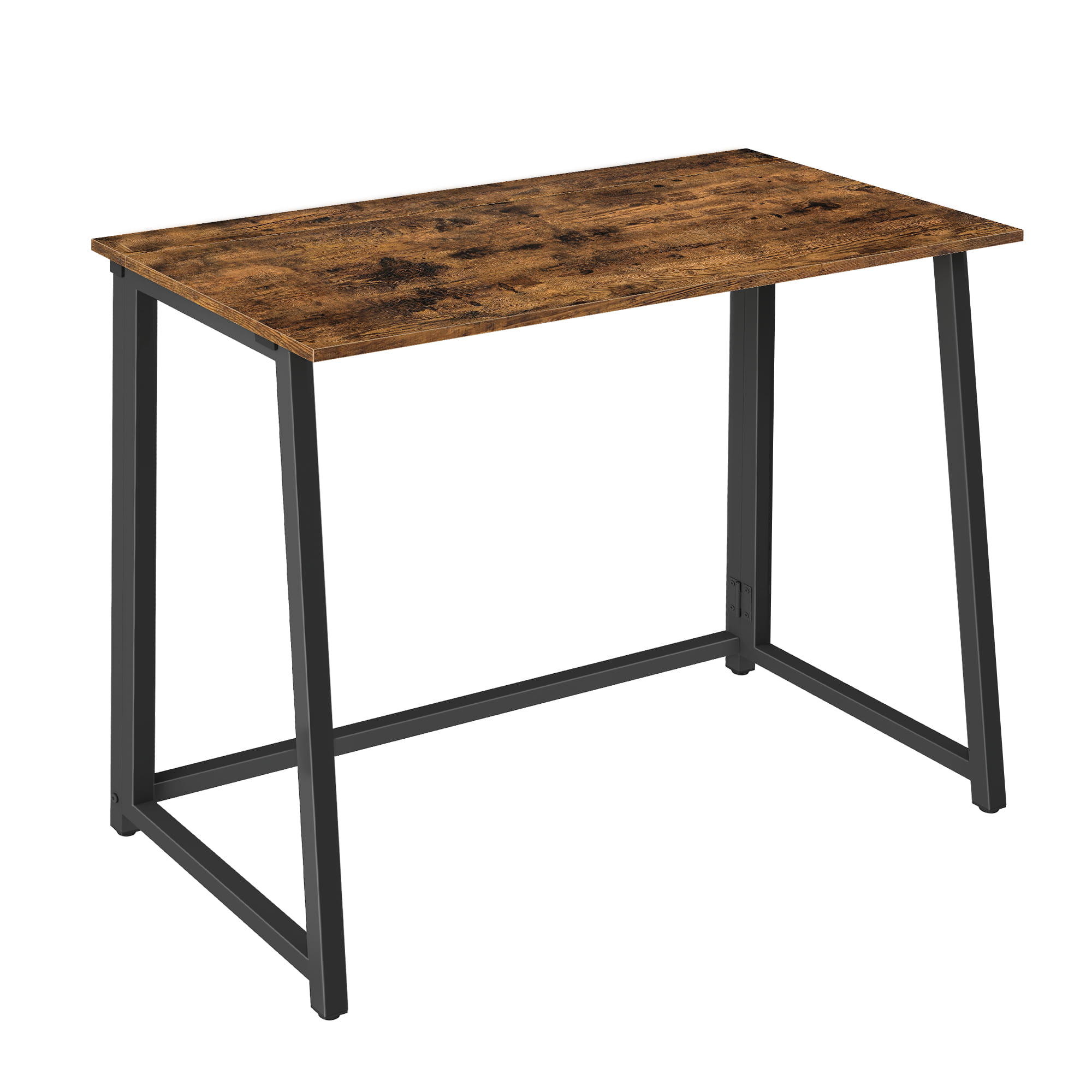 Tietokonepöytä, MAX, 1.0, rustiikki, mustat jalat