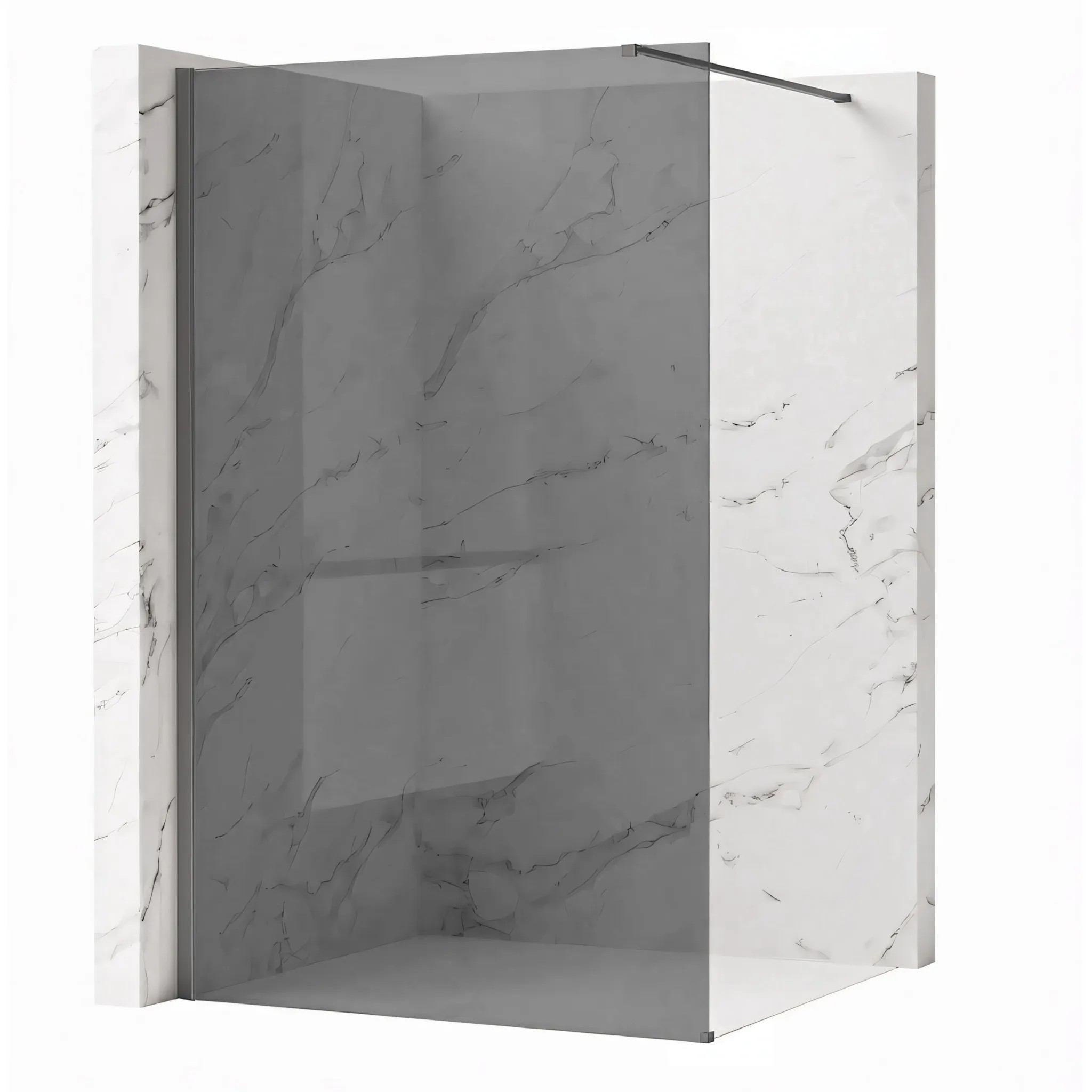 REA Suihkuseinä Flexi Grey 80 Titaani, 80X195CM