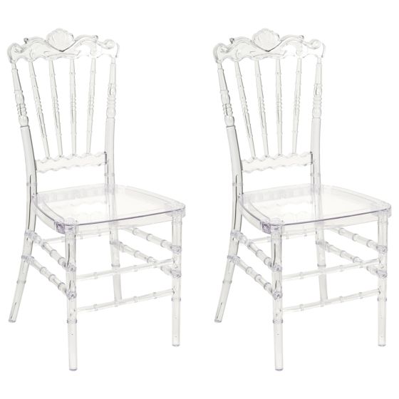 Ruokatuolisetti 2 kpl MENDON Kirkas