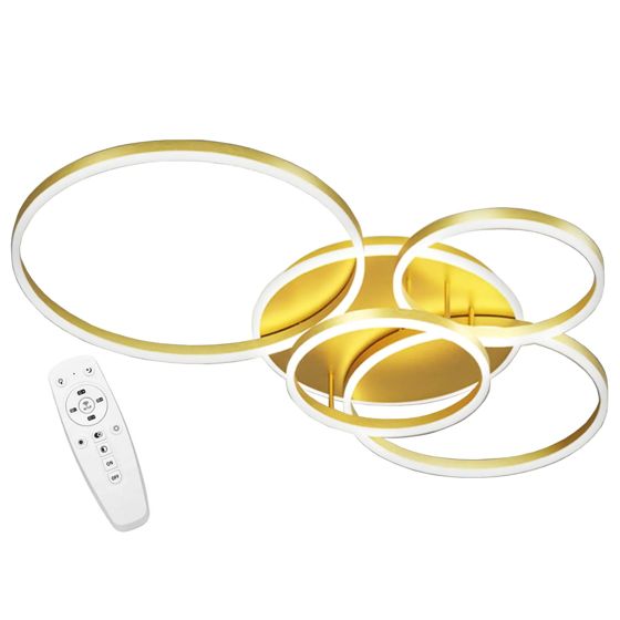 TOOLIGHT kattovalaisin APP1057-C kulta, 68x89x10cm