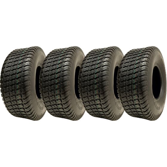 18x6.50-8 ruohonleikkurin renkaat, 4-kerroksiset, Multi Turf Grass Journey P332, 350 kg (4 kpl:n sarja)