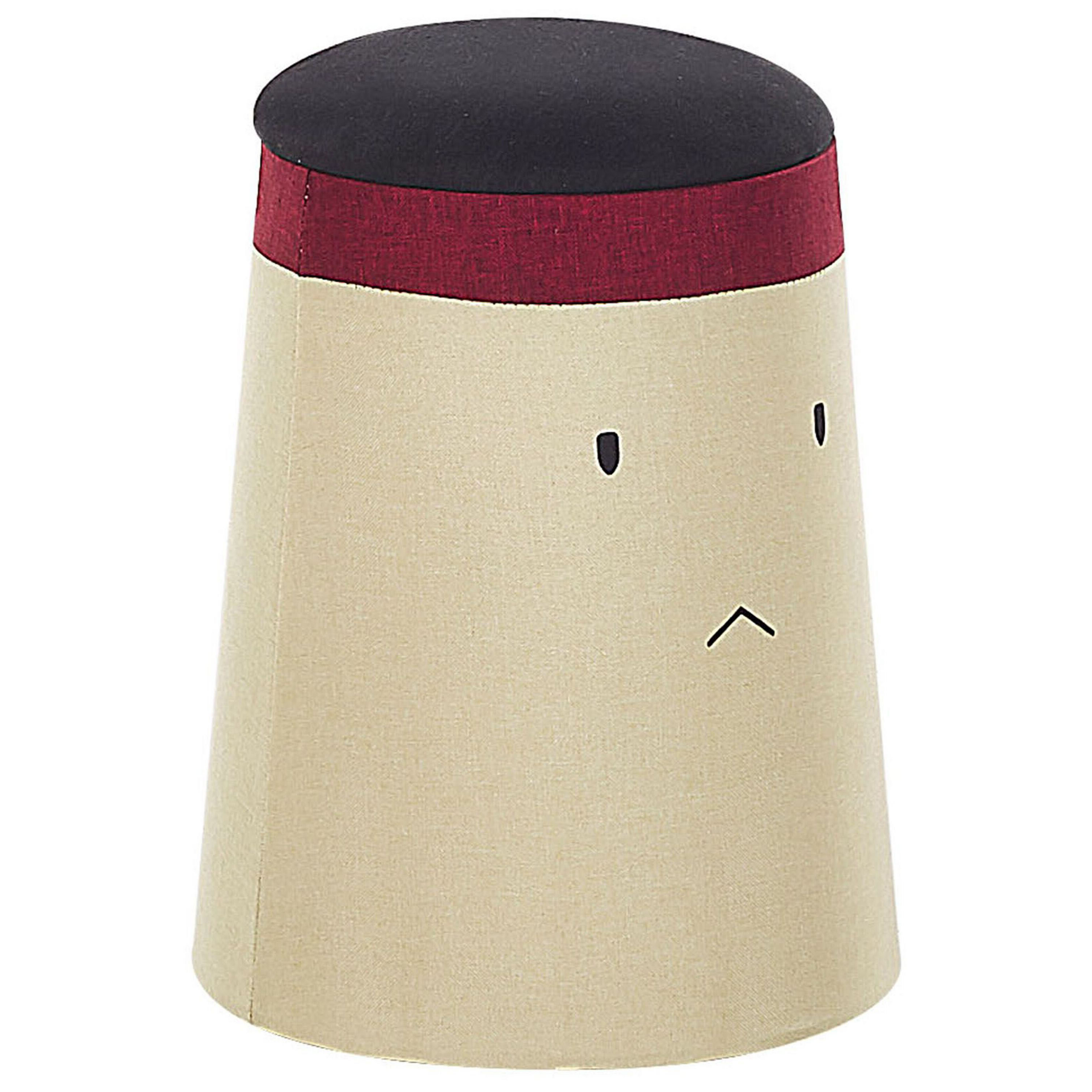 Lasten säilytysrahi SAMURAI keinopellava Beige 33 cm 33 cm 45 cm