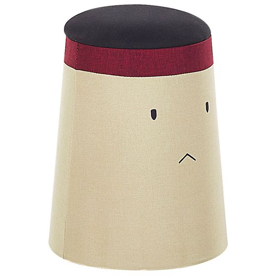 Lasten säilytysrahi SAMURAI keinopellava Beige 33 cm 33 cm 45 cm