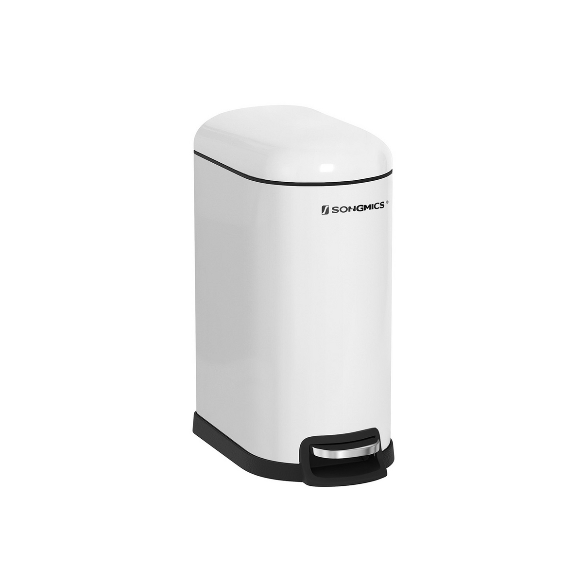 SONGMICS poljinroska-astia, 10 L, valkoinen, LTB10WT