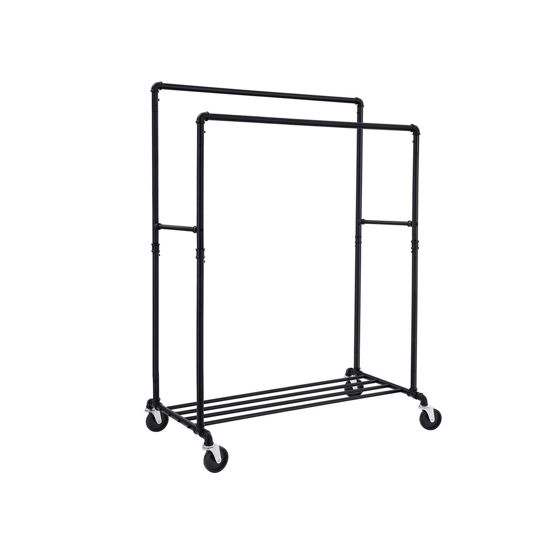 Songmics vaateteline, musta, HSR60B