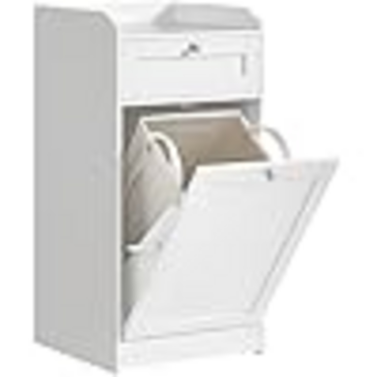 Vasagle kylpyhuonekaappi, 1 laatikko, 40 × 40 × 80.2 cm, pilvenvalkoinen, BBC741W01