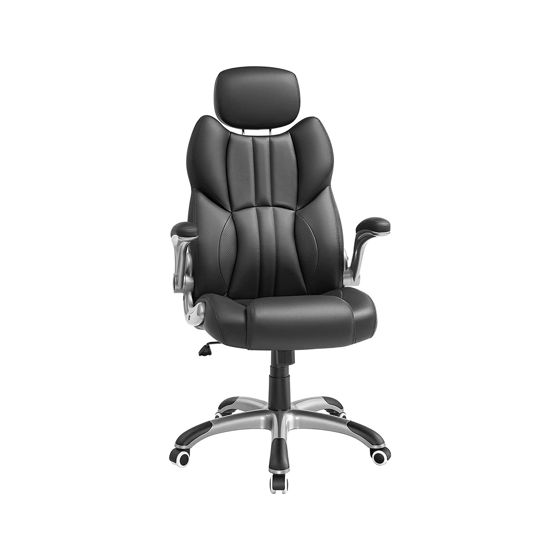 Songmics pelituoli, musta, OBG65BK
