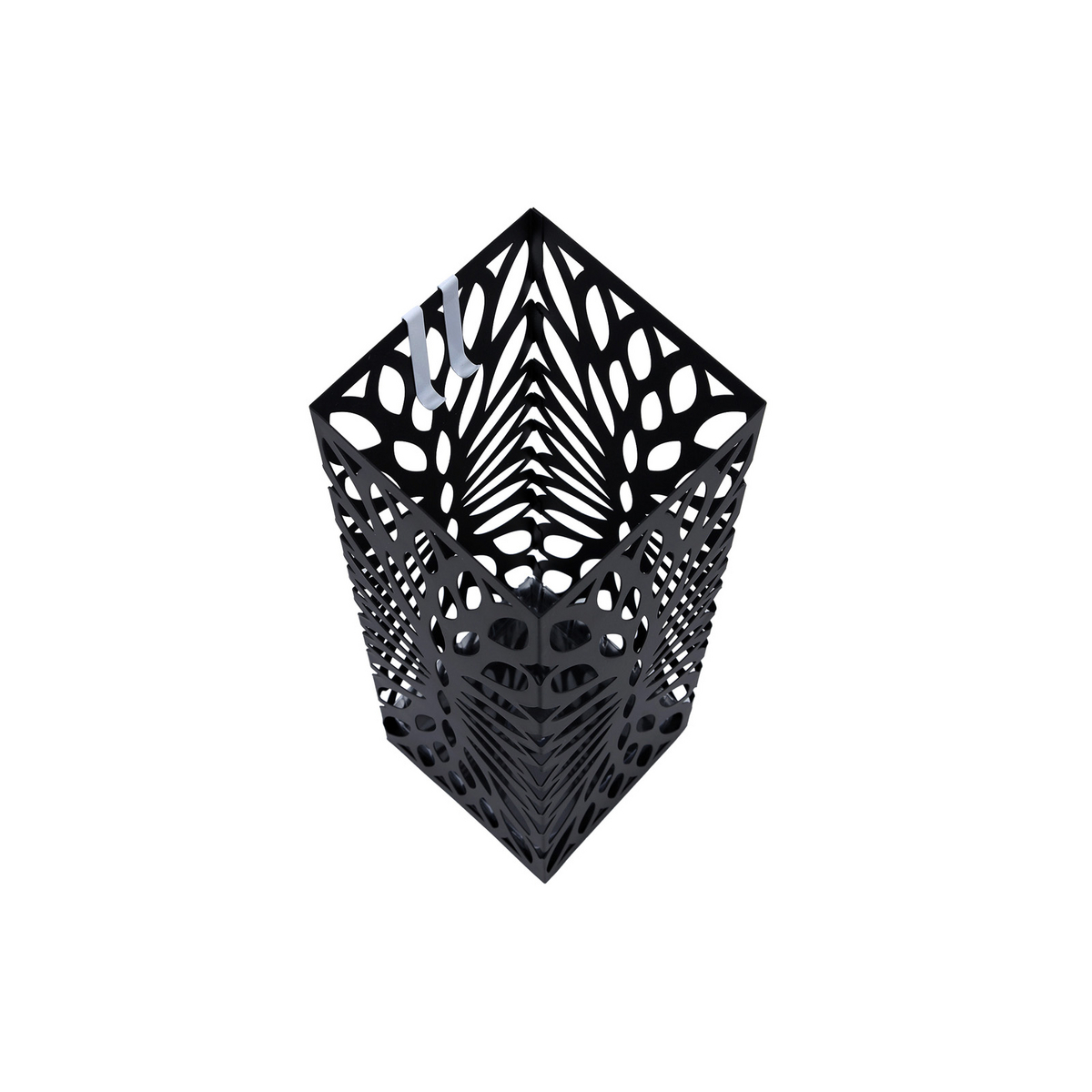 Songmics sateenvarjoteline, 4 koukkua, 15.5 × 15.5 × 49 cm, musta, LUC48B