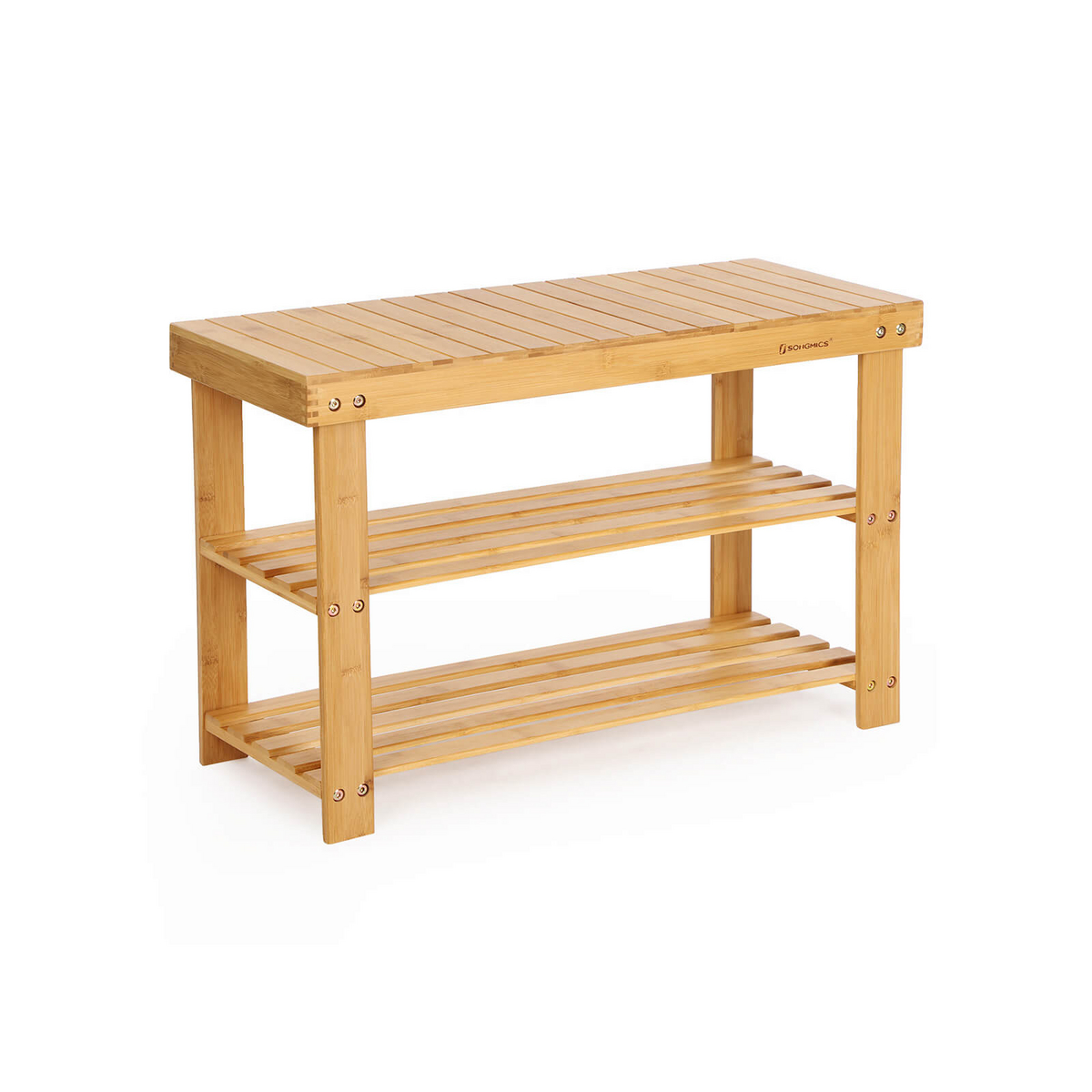 Songmics kenkäpenkki, 3 tasoa, 70 × 28 × 45 cm, LBS04N