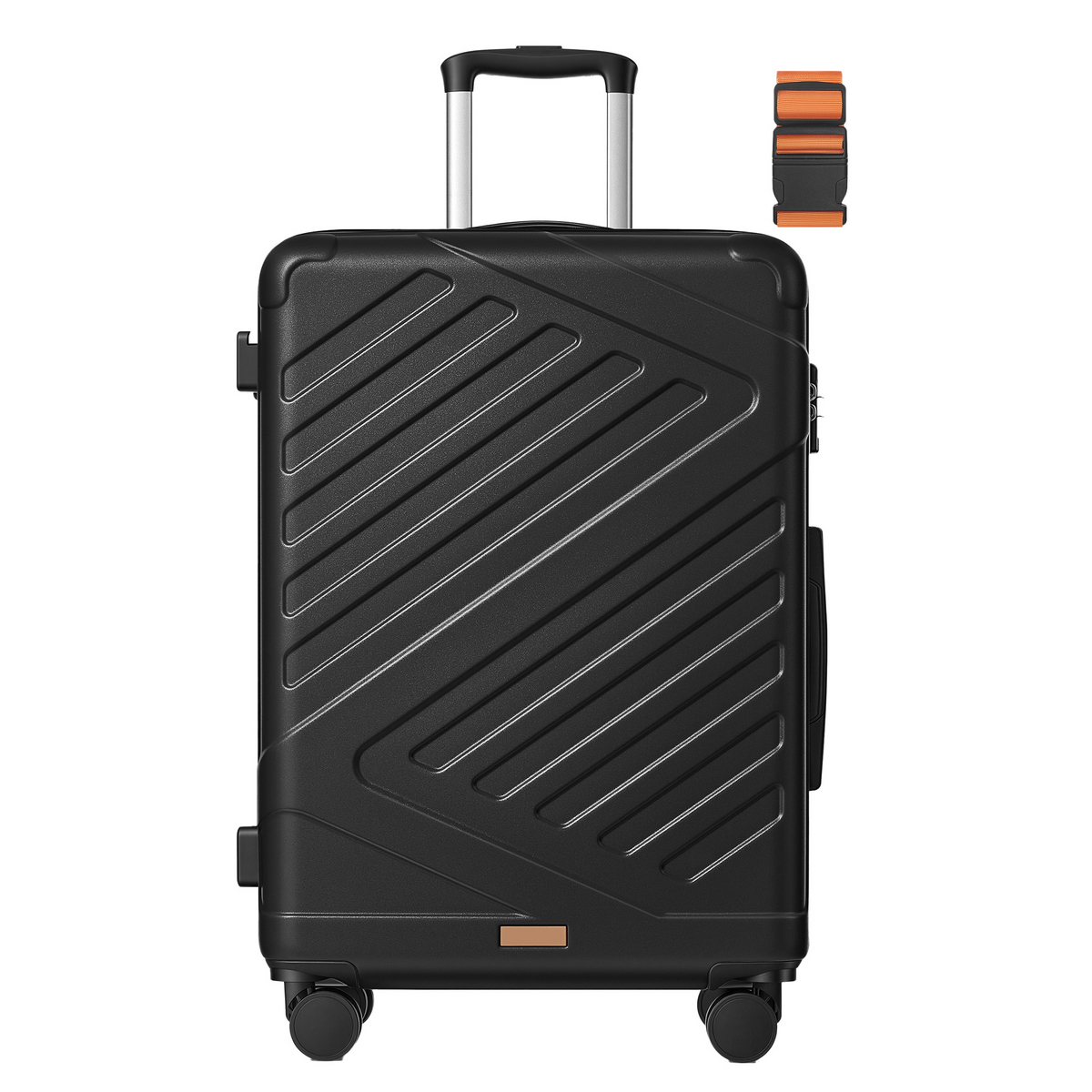 Songmics kovakuorinen matkalaukku, 65 cm, TSA-lukko