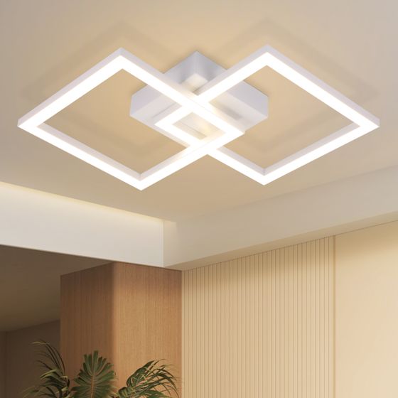 NETTLIFE 24W, geometrinen, LED - kattovalaisin, , kattovalaisin, olohuoneeseen ja, makuuhuoneeseen