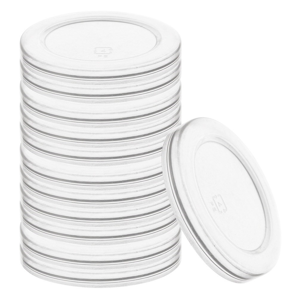 Kansi jogurttipurkkiin 5,5 cm 12 kpl.