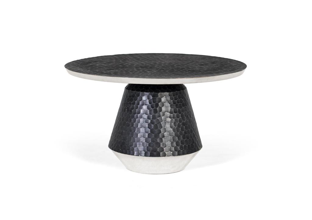 Pyöreä alumiininen sohvapöytä