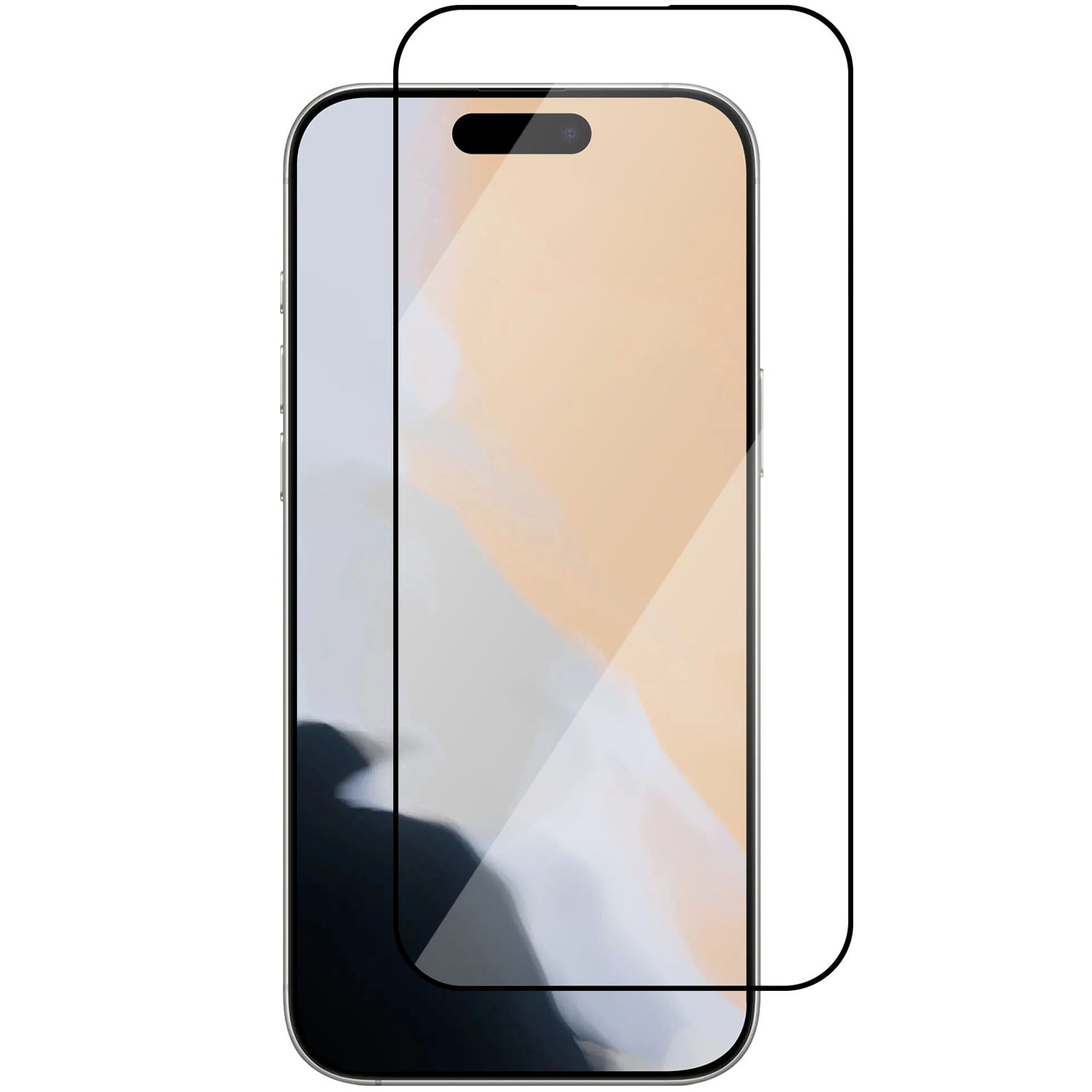 iPhone 17 näytönsuoja, täysin peittävä karkaistu lasi