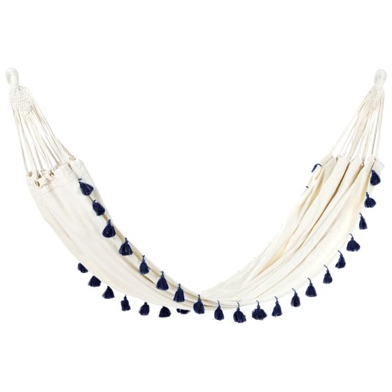 Riippumatto VERCELLI puuvilla Tummansininen