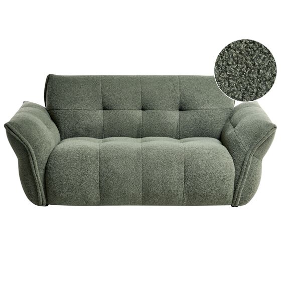 Sohva 2-istuttava HALBA buklee Vihreä