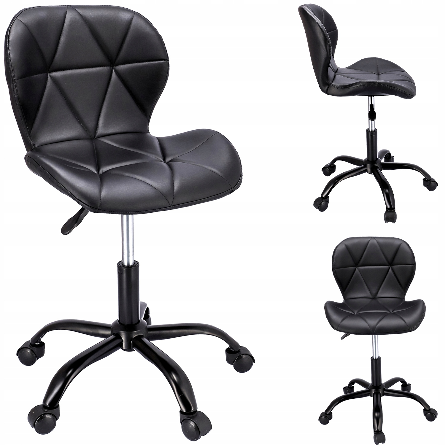 ENDO-tuoli, musta eco-nahka