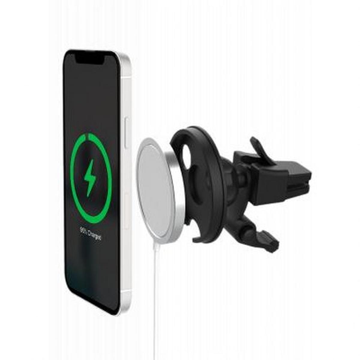 Induktiolaturi Compatible MagSafe 15W + Autoteline ilmastointiritilään