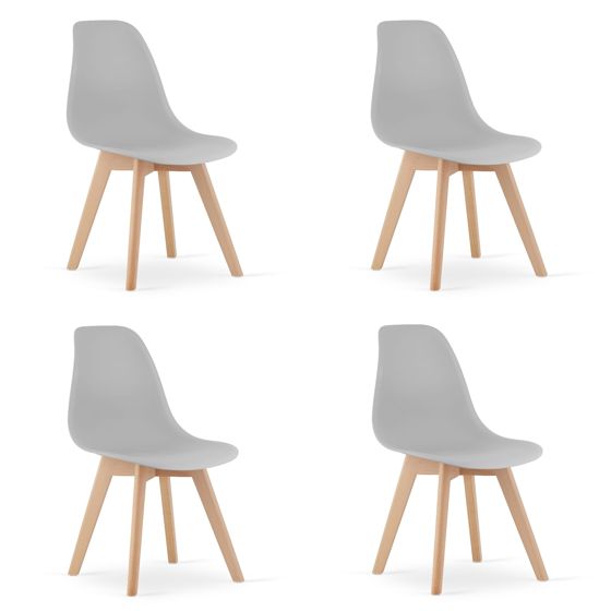 KITO-tuoli, harmaa (4 kpl)