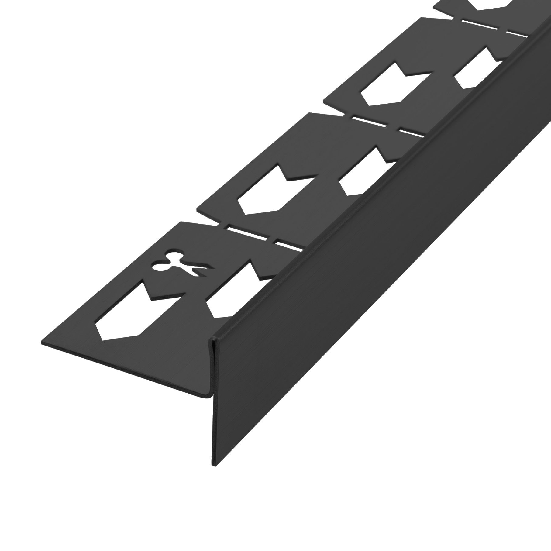 Rea Kallistuslista 100 musta OIKEA, 100X3, 7X2, 2CM
