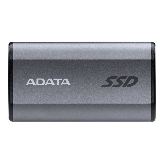 ADATA SE880 ulkoinen SSD-levy, 1 Tt, titaaninharmaa
