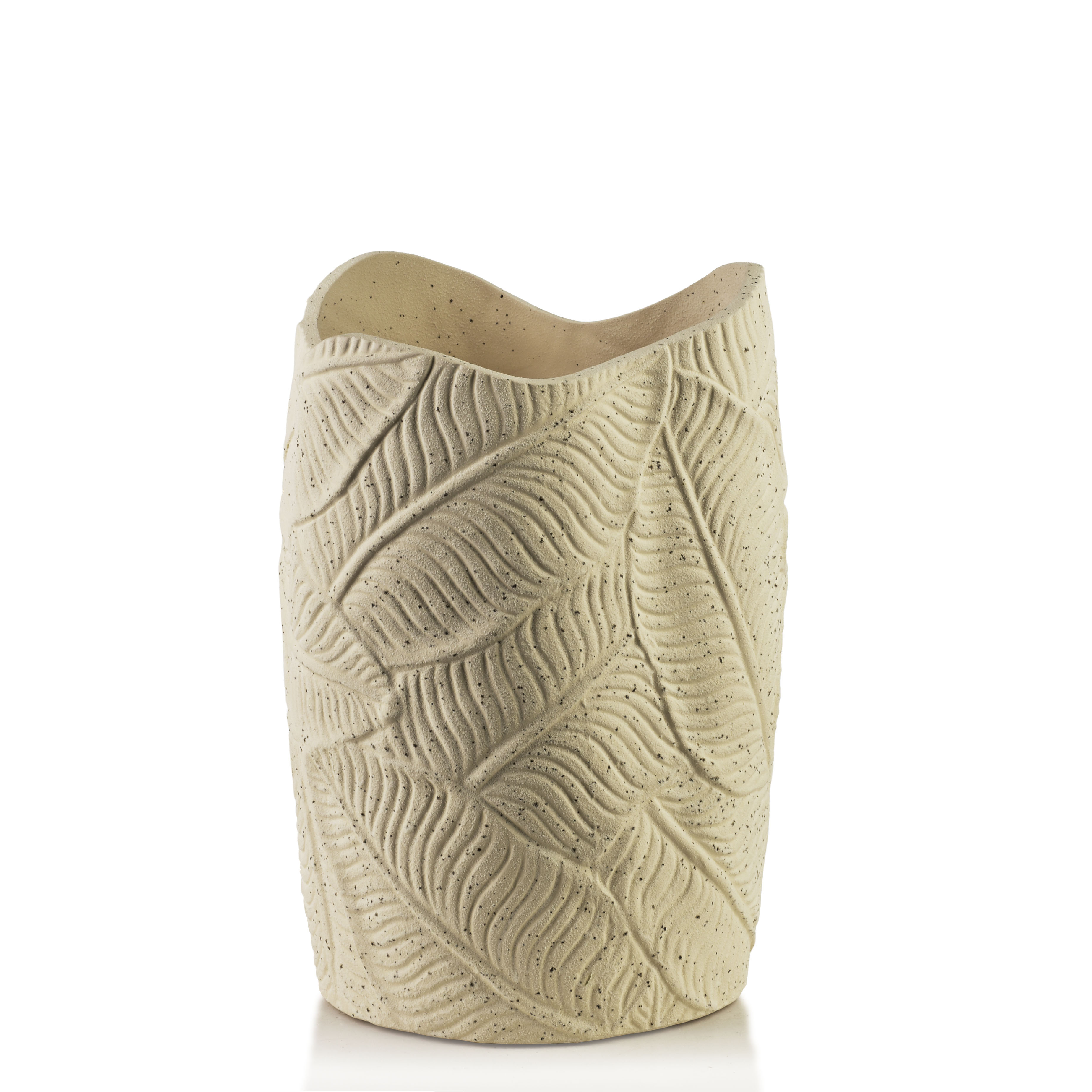Maljakko poliresiini Mondex Manon 15x15x25 beige 1kpl