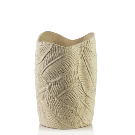 Maljakko poliresiini Mondex Manon 15x15x25 beige 1kpl